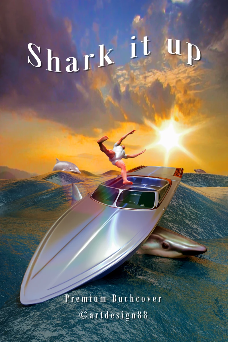 Book cover • Shark it up