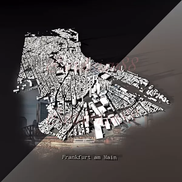 City skin 3D • Frankfurt-Main